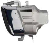 Tailpipe trim left