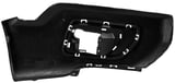 Cover, Bumper front left black