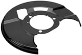 Splash panel, Brake disc left Front axle
