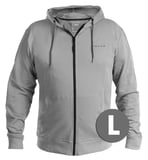 Jacket Hoodie light grey VOLVO L (1109303) - Volvo universal