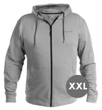 Jacket Hoodie light grey VOLVO XXL (1109305) - Volvo universal