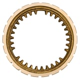 Synchronring, Getriebe