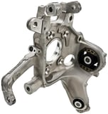 Steering knuckle Rear axle left