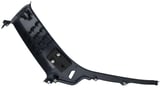 Interior lining, Roof C-pillar right grey