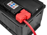 Abdeckung, Batteriepol rot