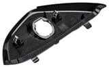 Interior panel Dashboard right black (offblack)