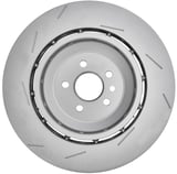 Brake disc Front axle slotted/internally vented