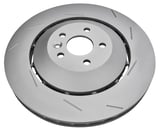 Brake disc Front axle slotted/internally vented