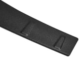 Load sill guard Stainless steel black