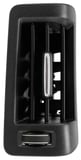 Ventilation nozzles C-pillar left charcoal 31497126 (1111262) - Volvo XC90 (2016-)