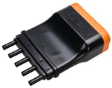 Plug housing for MSD unit