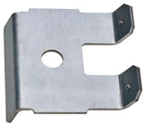 Mudflap plate rear fits left and right