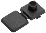 Interior panel Glove compartment black Cover panel 4636569 (1111797) - Saab 9-3 (-2003), 900 (1994-)