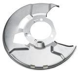Splash panel, Brake disc left Front axle