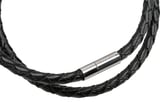 Bracelet 43 cm Leather black VOLVO