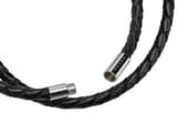 Bracelet 43 cm Leather black VOLVO
