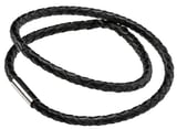 Bracelet 43 cm Leather black VOLVO