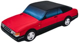 Pillow red Saab 900 Convertible (1112921) - Saab universal