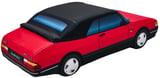 Pillow red Saab 900 Convertible