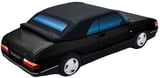 Pillow black Saab 900 Convertible
