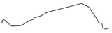 Brake line Front axle