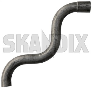 Exhaust pipe 31372179 (1000270) - Volvo 140, 164, 200 - exhaust pipe Own-label bent