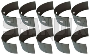 Main bearings shells, Crankshaft Standard Kit 271236 (1000397) - Volvo 200, 300, 700 - crankshaftbearing main bearings shells crankshaft standard kit mainbearings Own-label 55 55mm kit mm standard