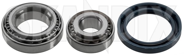 Wheel bearing Front axle fits left and right 273747 (1000718) - Volvo 300 - Keywords: wheel bearing front axle fits left and right Own-label and axle fits front left right