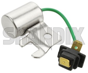 Capacitor, Ignition 243015 (1000829) - Volvo 140, P1800, P1800ES - 1800e capacitor ignition condenser condensor ignition distributor p1800e Own-label djetronic d jetronic