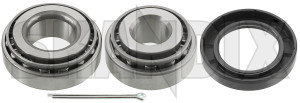 Wheel bearing Front axle fits left and right 273160 (1000912) - Volvo 120, 130, 220, P1800, P1800ES, P210, P445, PV - 1800e p1800e wheel bearing front axle fits left and right skandix SKANDIX and axle fits front left oilseal pin right splint with