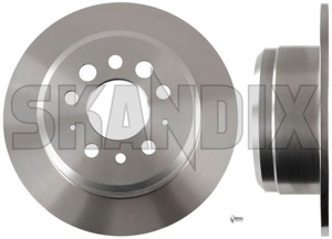 SKANDIX Shop Volvo Ersatzteile: Bremsscheibe Hinterachse massiv Stück  270731 (1000933)