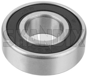Pilot bearing, Clutch 181799 (1001119) - Volvo 120, 130, 220, 140, 164, 200, 300, 700, 900, P1800, P1800ES, PV - 1800e p1800e pilot bearing clutch Own-label ball bearing