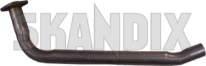 Downpipe single tube 663908 (1001122) - Volvo PV - downpipe single tube exhaust pipe header pipe Own-label single tube