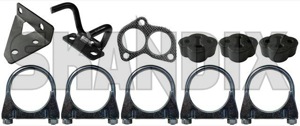 Mounting kit, Exhaust system  (1001334) - Volvo P1800, P1800ES - 1800e mounting kit exhaust system p1800e simons Simons 1014039