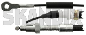 Cable, Park brake left  (1001340) - Volvo 700 - brake cables cable park brake left handbrake cable parking brake Own-label axle for left rigid vehicles with