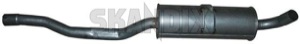 Middle silencer 1357070 (1001363) - Volvo 700 - middle silencer Own-label clamp pipe without