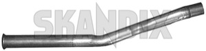 Intermediate exhaust pipe from Downpipe to Silencer 1328605 (1001487) - Volvo 200 - intermediate exhaust pipe from downpipe to silencer Own-label      downpipe from front silencer to