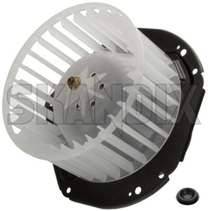 Electric motor, Blower  (1001749) - Volvo 300 - electric motor blower interior fan Own-label drive for hand left lefthand left hand lefthanddrive lhd vehicles