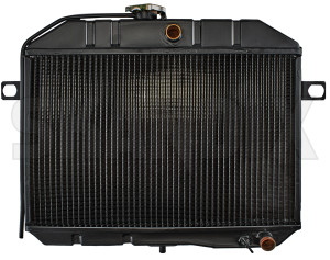 Radiator, Engine cooling 8601065 (1001909) - Volvo 120, 130, 220, PV, P210 - radiator engine cooling skandix SKANDIX brass expansion new open open  part rowed tank three without