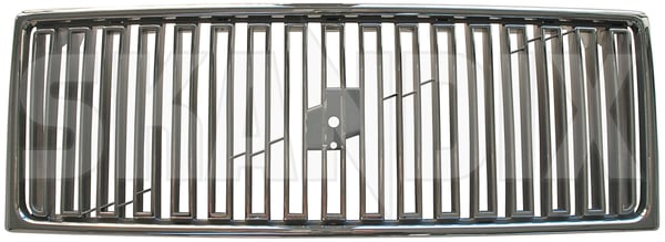 Radiator grill Waterfall without Rod without Emblem 1358896 (1002090) - Volvo 700 - ОЕ-Numbers: 1268248 - Keywords: grille radiator grill waterfall without rod without emblem Own-label chrome emblem rod waterfall without