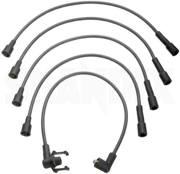 Ignition cable kit with SAE plug for Ignition coil 3344409 (1002328) - Volvo 300 - ОЕ-Numbers: 3287152, 3287924, 3292876 - Keywords: ignition cable kit with sae plug for ignition coil skandix SKANDIX coil for ignition plug sae with