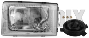 Headlight left H4 1372394 (1002334) - Volvo 200 - headlight left h4 Own-label aiming for h4 headlight left righthand right hand traffic vehicles without