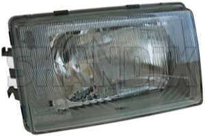 Headlight right H4 1372412 (1002337) - Volvo 200 - headlight right h4 Genuine aiming for h4 headlight motor right righthand right hand traffic vehicles with without