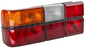 Combination taillight left 3518916 (1002368) - Volvo 700 - backlight combination taillight left taillamp taillight Own-label black bulb conductor holder included left seal with