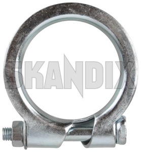 Pipe clamp, exhaust system 55 mm Steel  (1002549) - universal  - pipe clamp exhaust system 55 mm steel Own-label 55 55mm mm steel