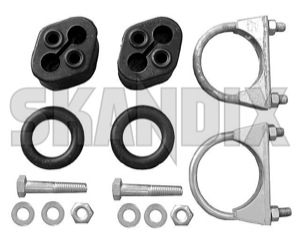 Mounting kit, Exhaust system  (1002575) - Volvo 400 - mounting kit exhaust system Own-label 