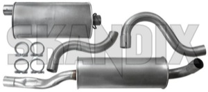 Exhaust system from Catalytic converter 31405111 (1002675) - Volvo 700, 900 - exhaust system from catalytic converter Genuine axle bracket catalytic clamps converter for from holding mounts mounts  pipe rigid rubber silencer steel vehicles with without