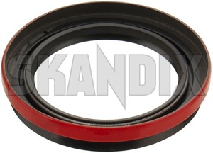Oil seal, Wheel hub 1329820 (1002738) - Volvo 700 - oil seal wheel hub Own-label axle brake disc front hub wheel with