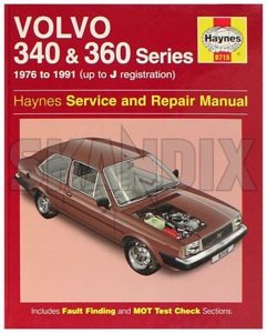Repair shop manual Volvo 300 English  (1002742) - Volvo 300 - manual manuals repair book repair books repair shop manual volvo 300 english haynes Haynes 300 english volvo