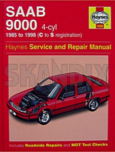 Repair shop manual Saab 9000 English  (1002796) - Saab 9000 - manual manuals repair book repair books repair shop manual saab 9000 english haynes Haynes 9000 9781859607640 english saab